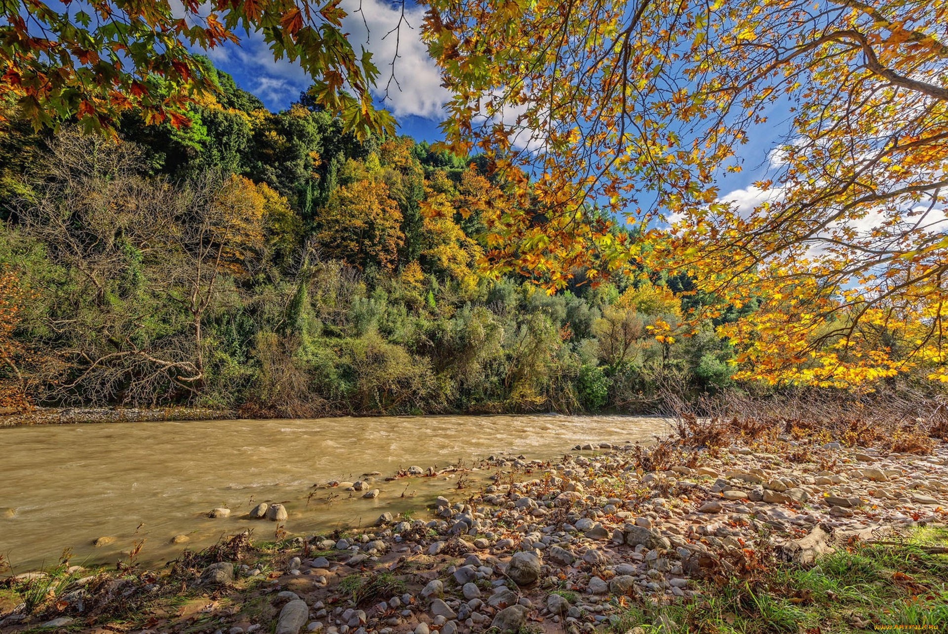 природа, реки, озера, простор