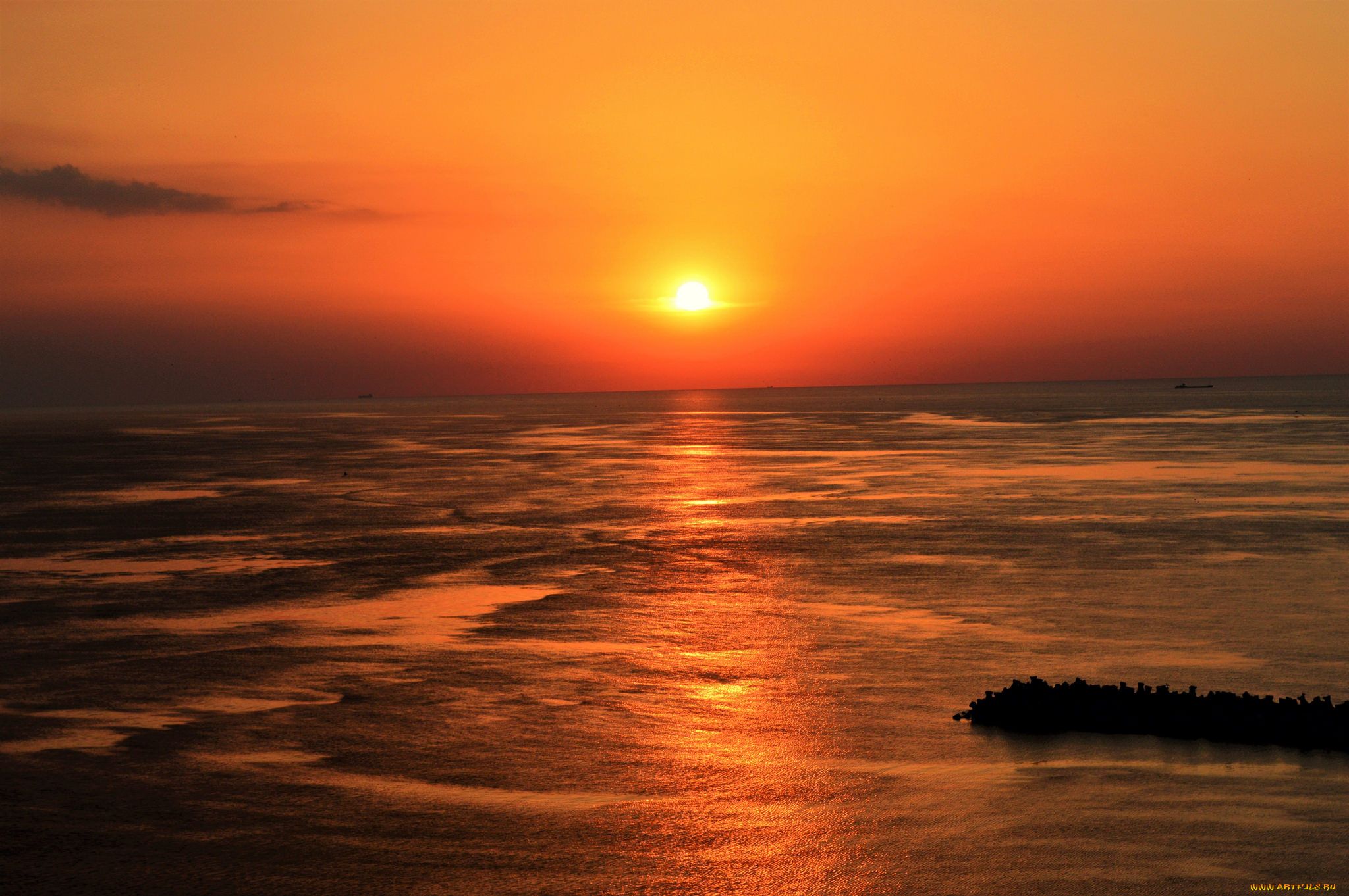 природа, моря, океаны, простор