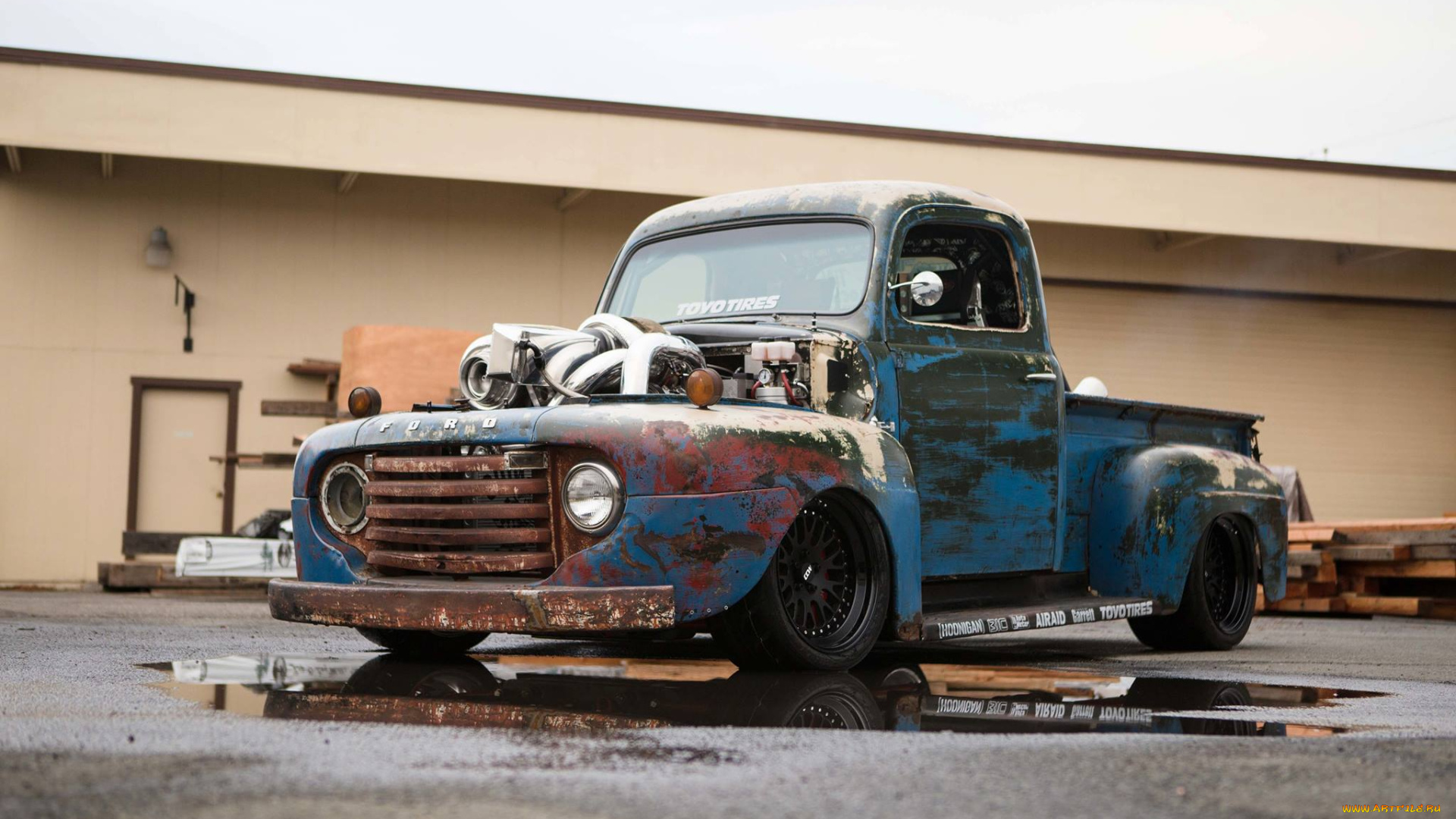 автомобили, custom, pick-up, ford