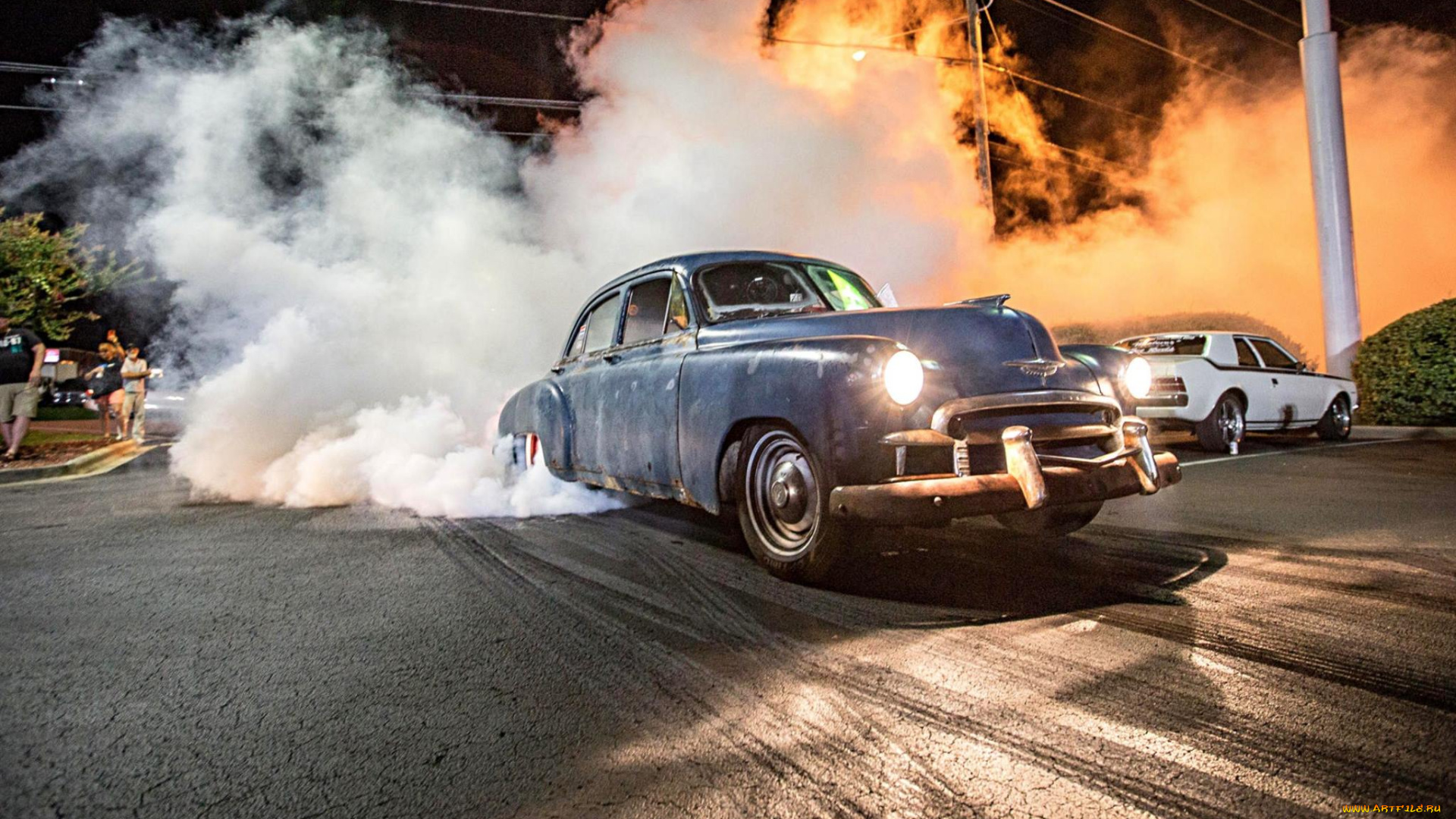 автомобили, выставки, и, уличные, фото, burnout, street