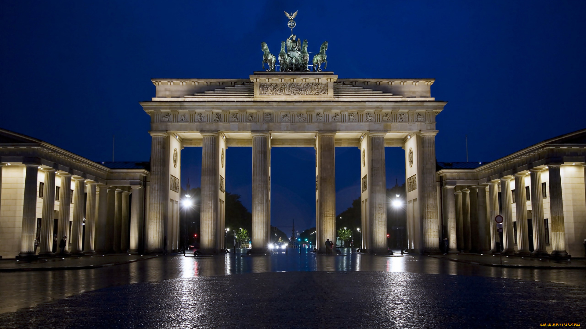 города, берлин, , германия, бранденбургские, ворота