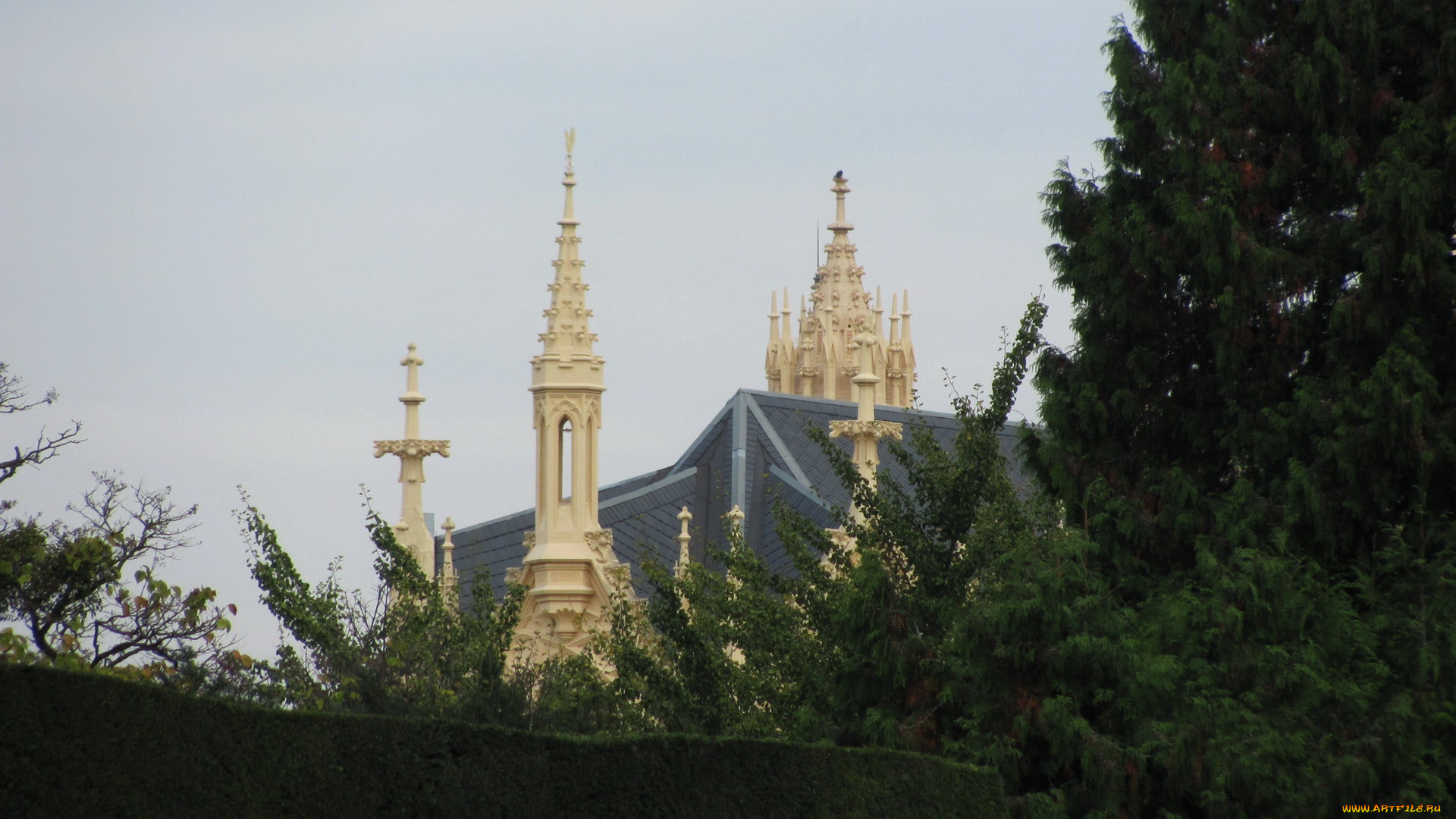 lednice, castle, города, замок, леднице, , чехия, lednice, castle