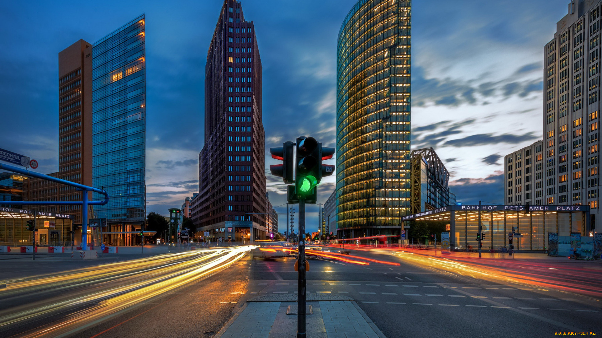 potsdam, square, города, берлин, , германия, potsdam, square