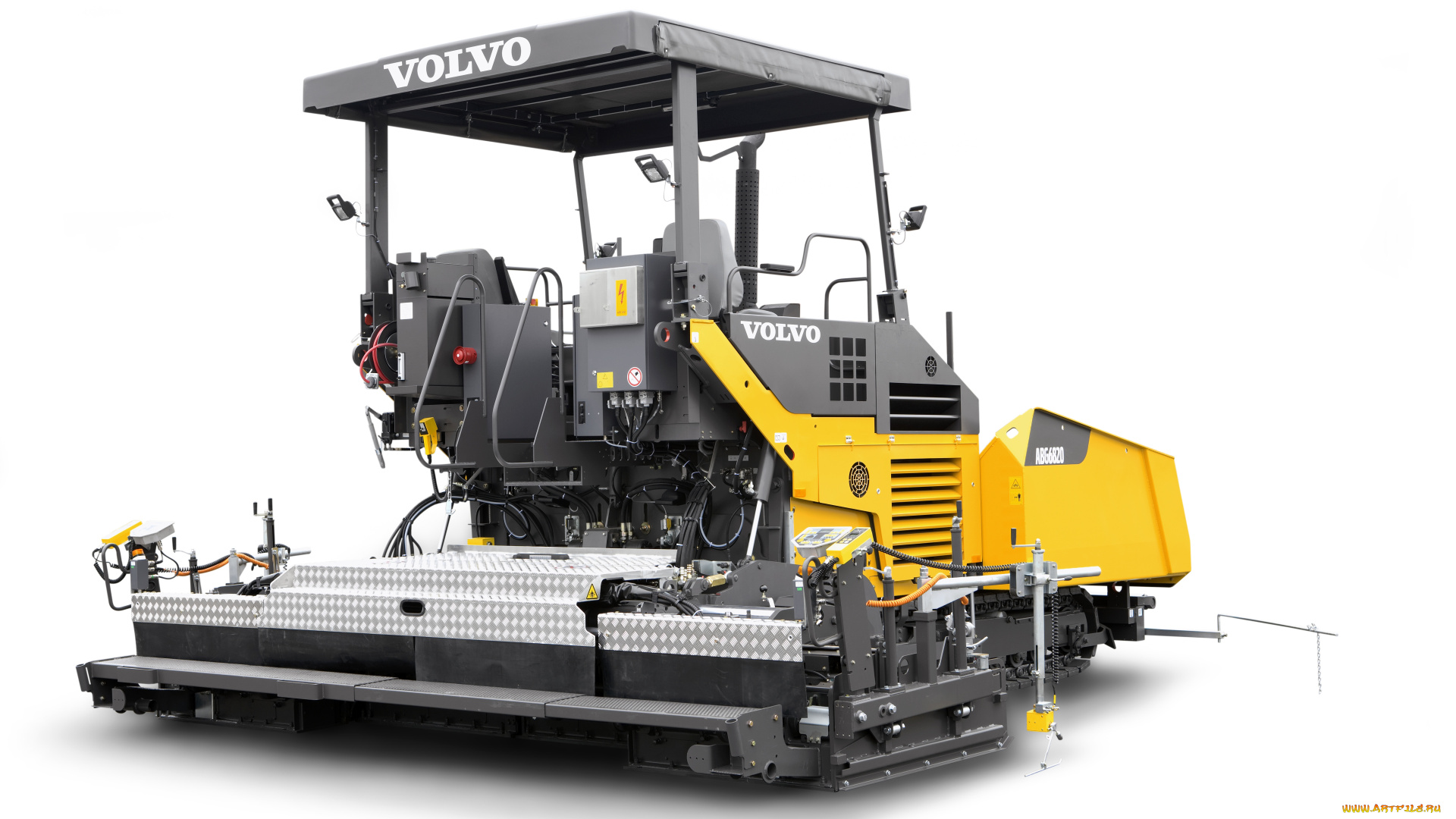 техника, асфальтоукладочная, техника, volvo