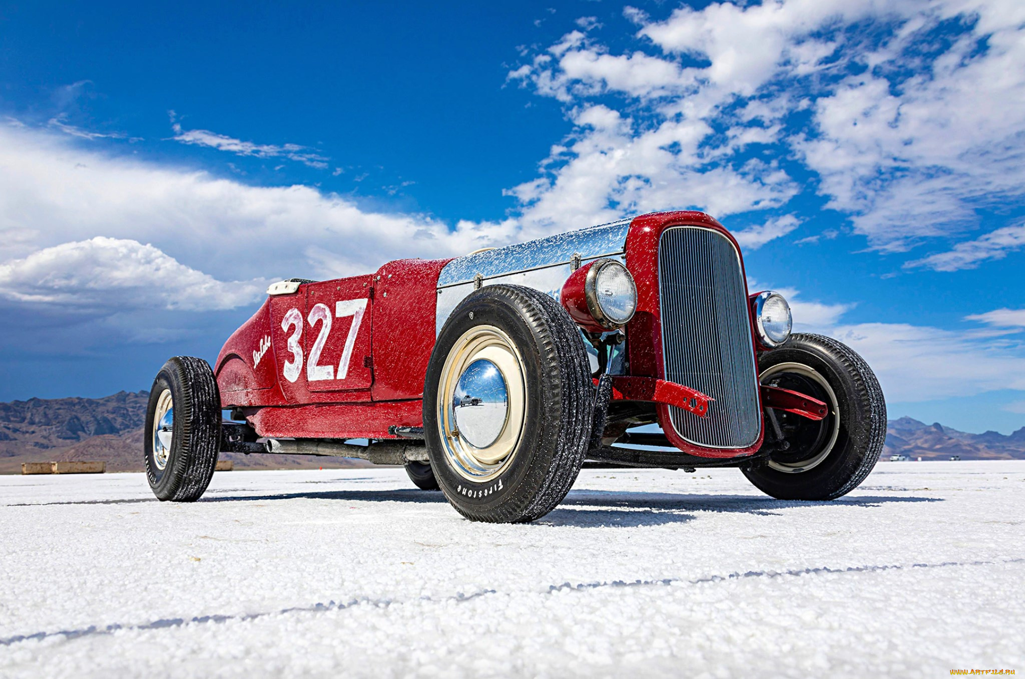 автомобили, custom, classic, car, bonnevile, lake