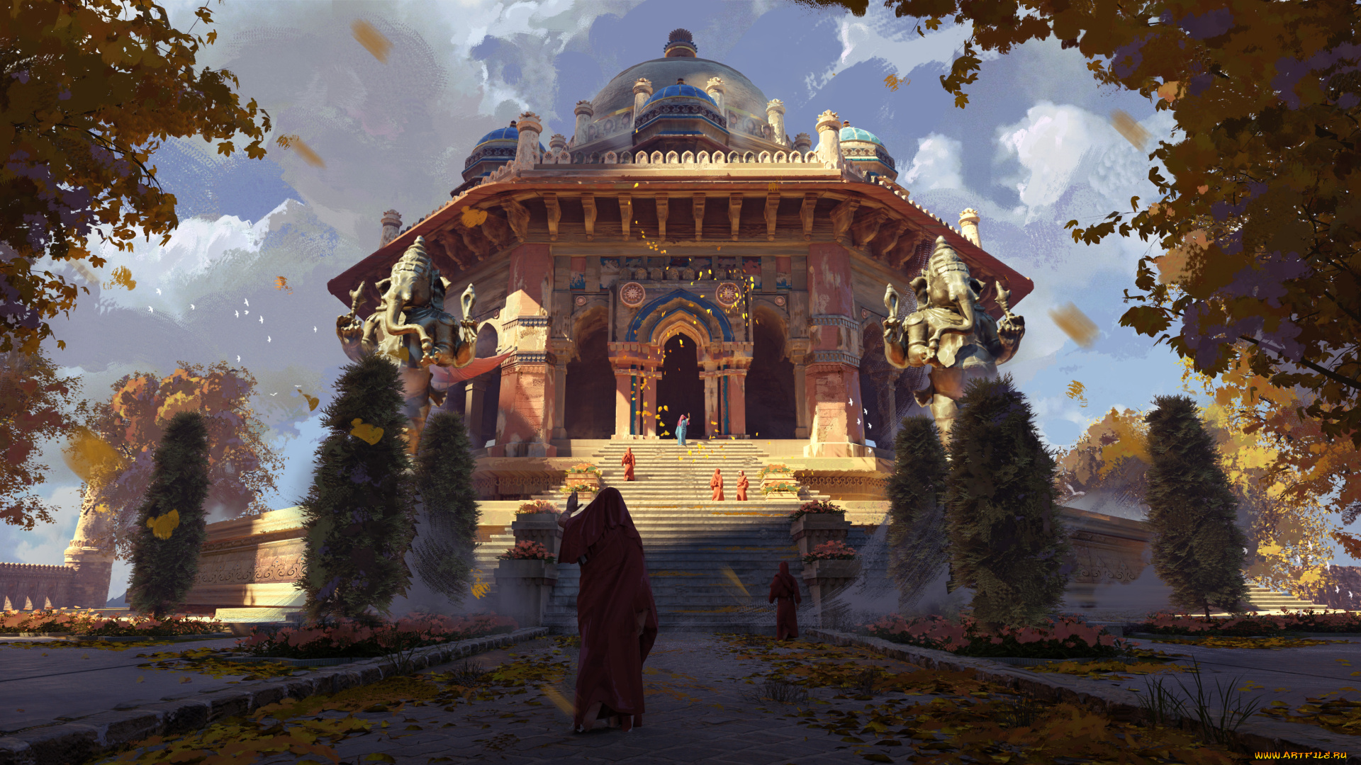 фэнтези, иные, миры, , иные, времена, храм