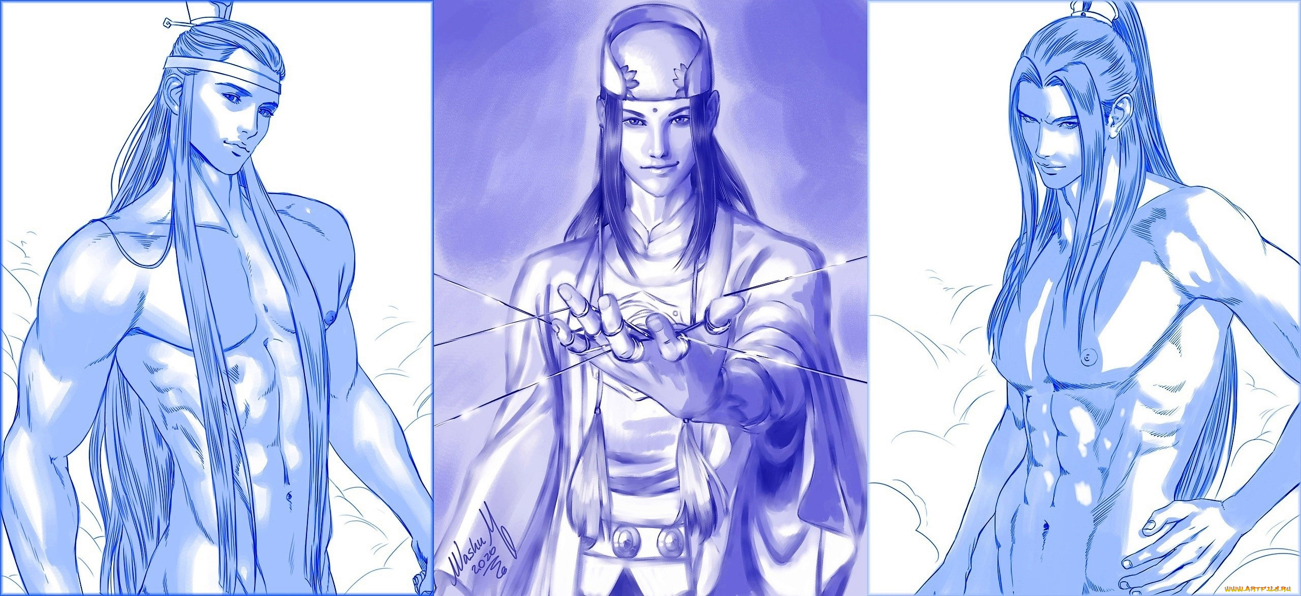 рисованное, кино, , мультфильмы, лань, сичэнь, цзинь, гуанъяо, не, минцзюэ