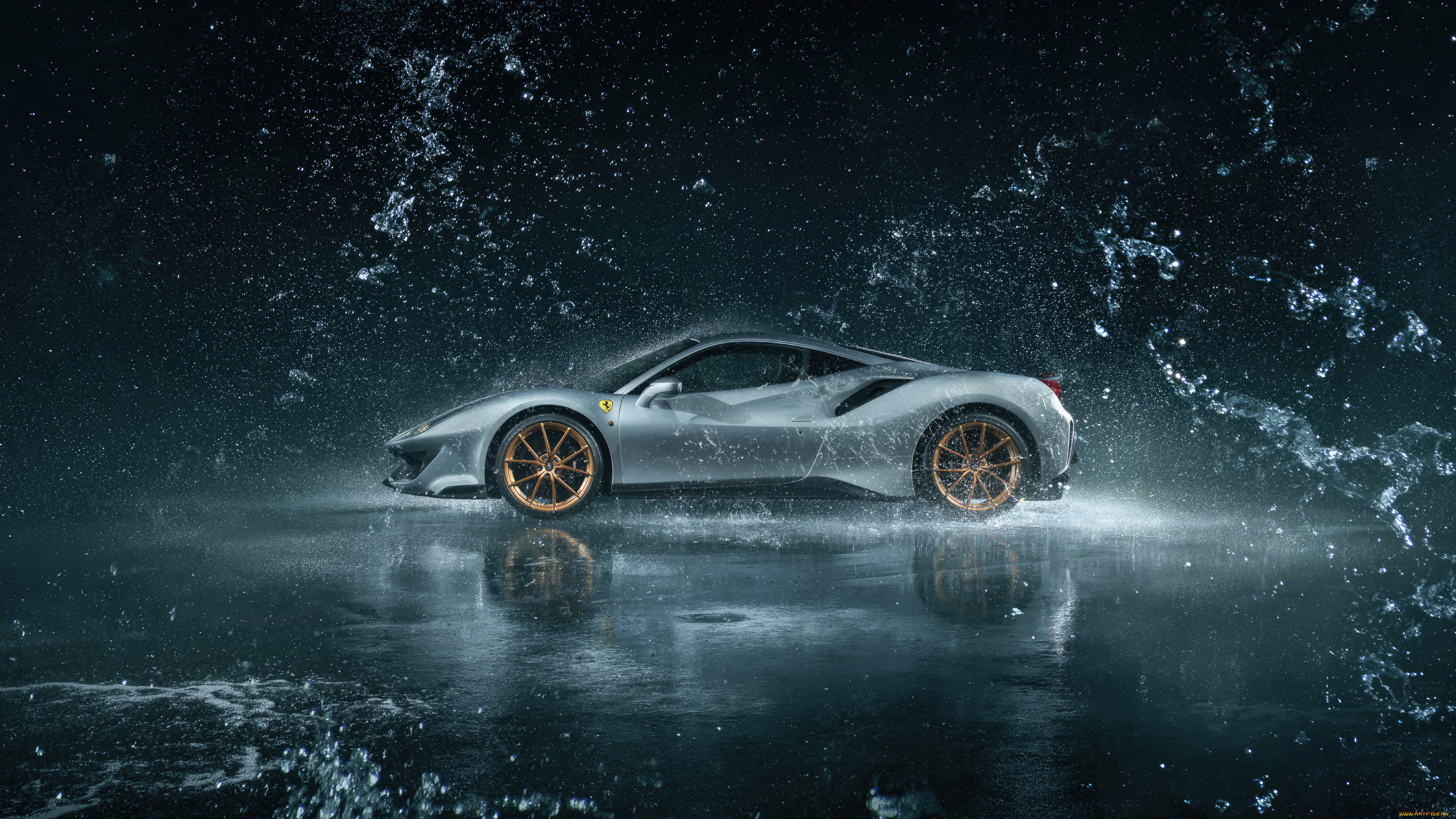 ferrari, 488, pista, dominates, the, rainy, roads, 2023, автомобили, ferrari, 488, pista, dominates, the, rainy, roads, профиль, феррари