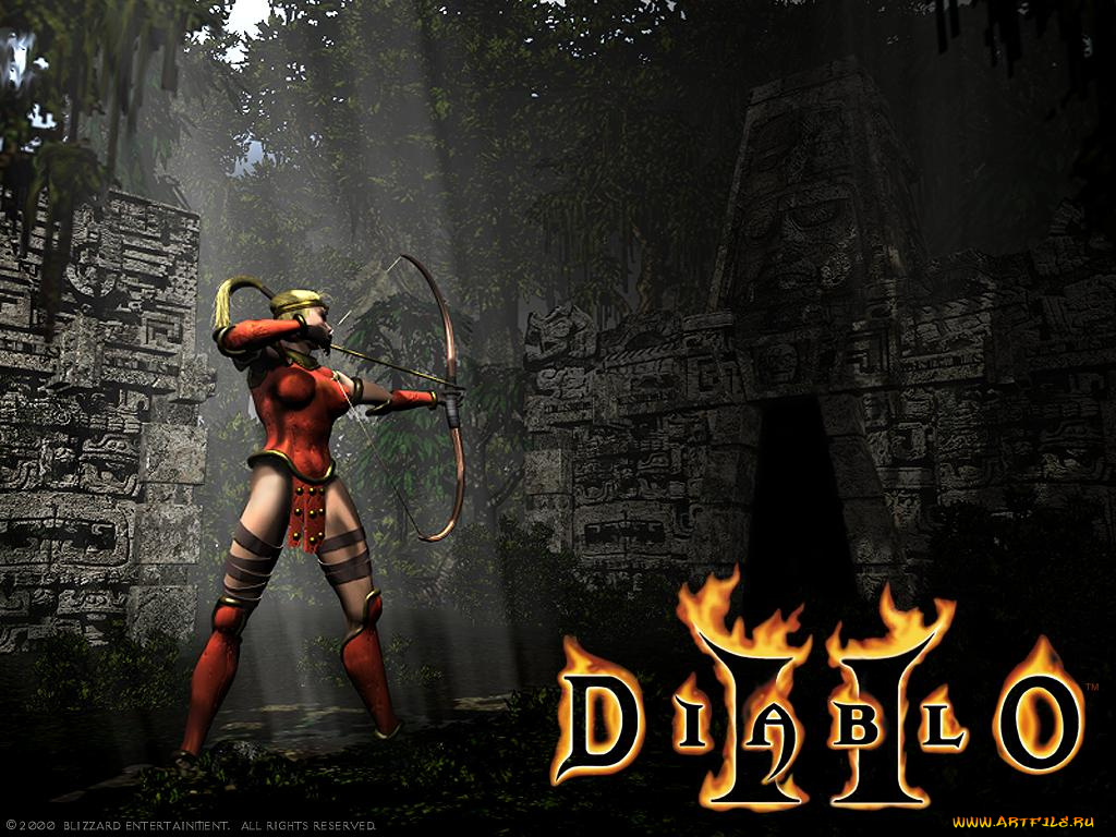 diablo, видео, игры, ii