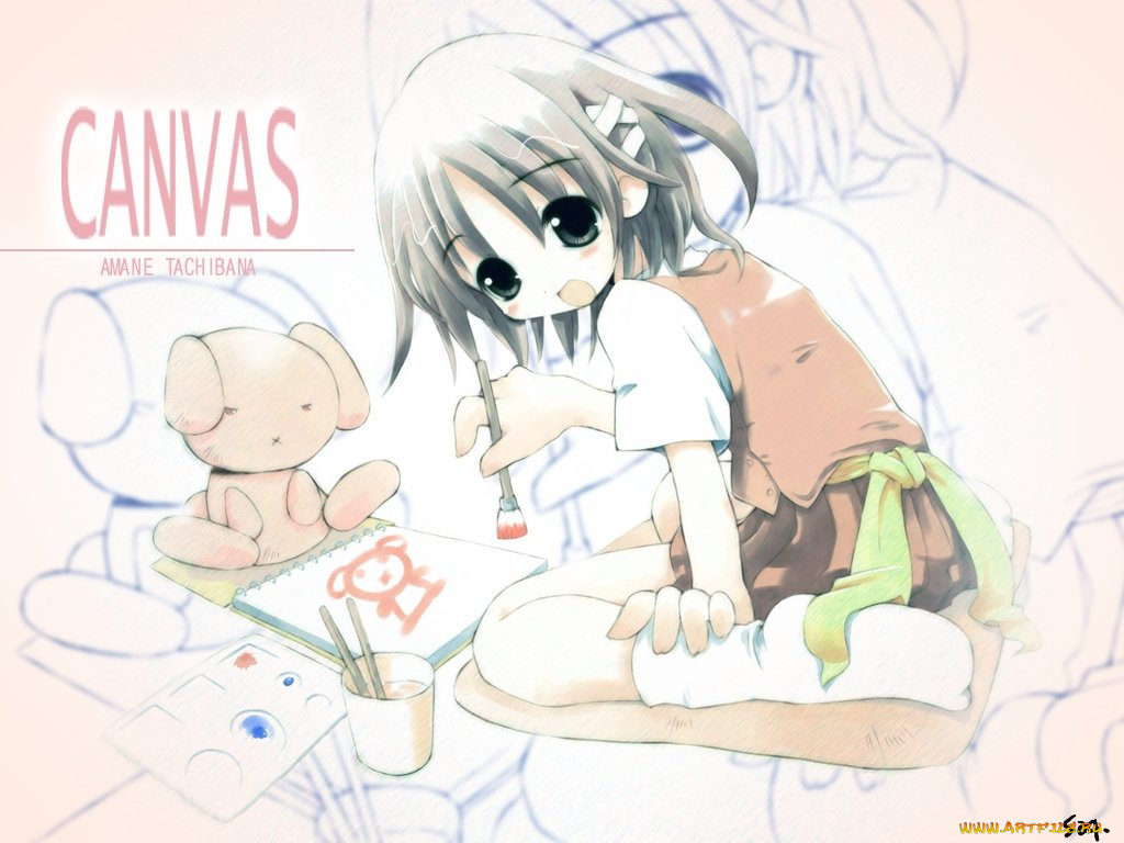 аниме, canvas