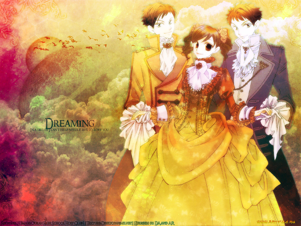 аниме, ouran, high, school, host, club