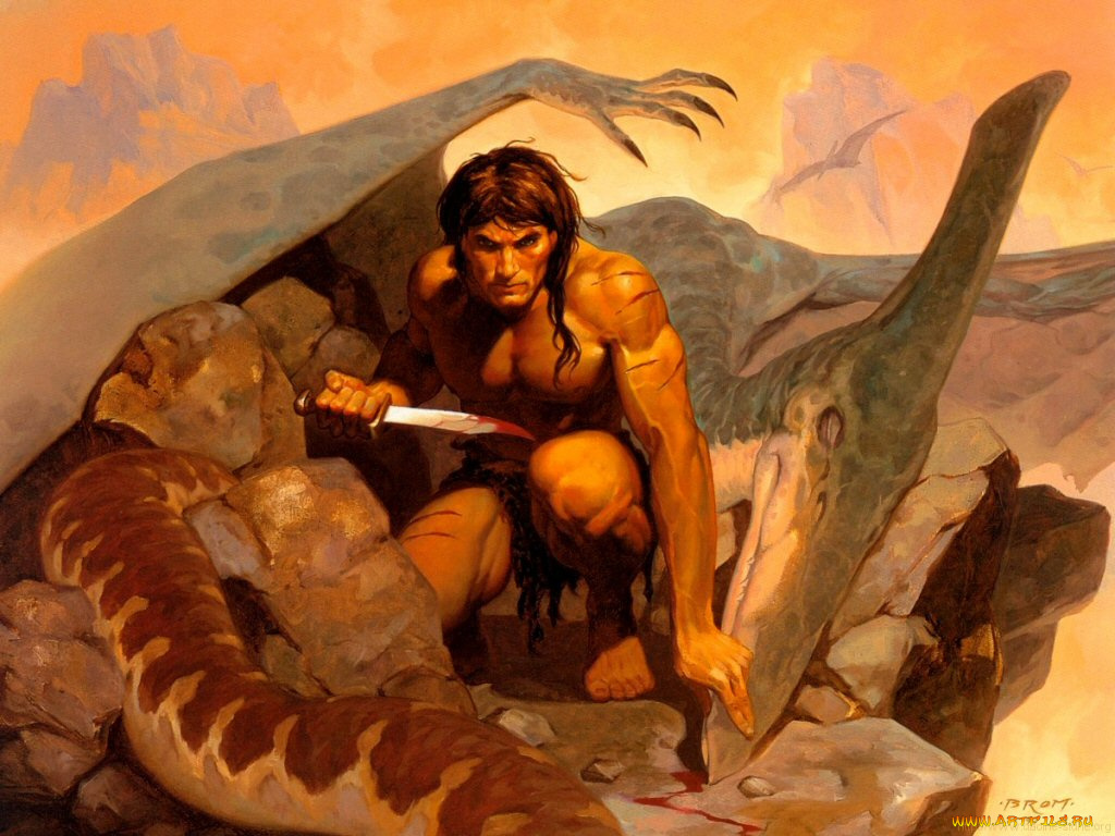 gerald, brom, 22, фэнтези, люди