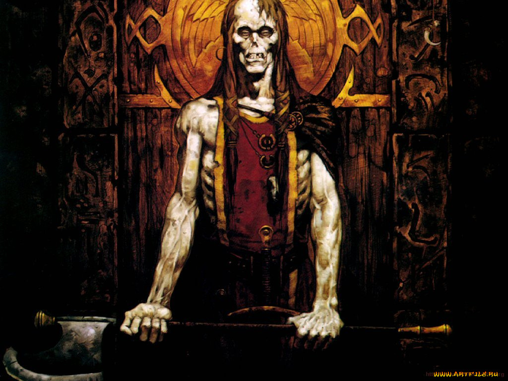 gerald, brom, 37, фэнтези, нежить