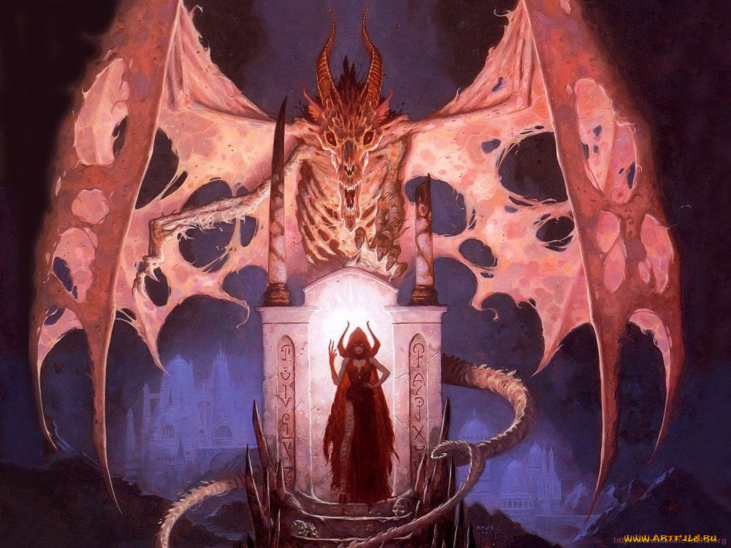 gerald, brom, 47, фэнтези, красавицы, чудовища