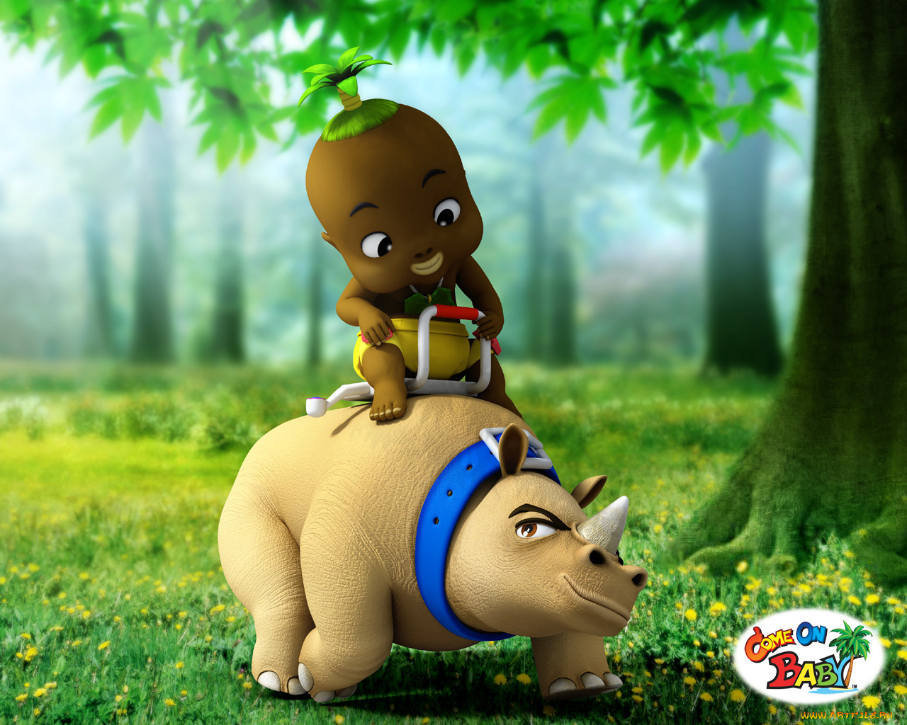 мультфильмы, come, on, babe