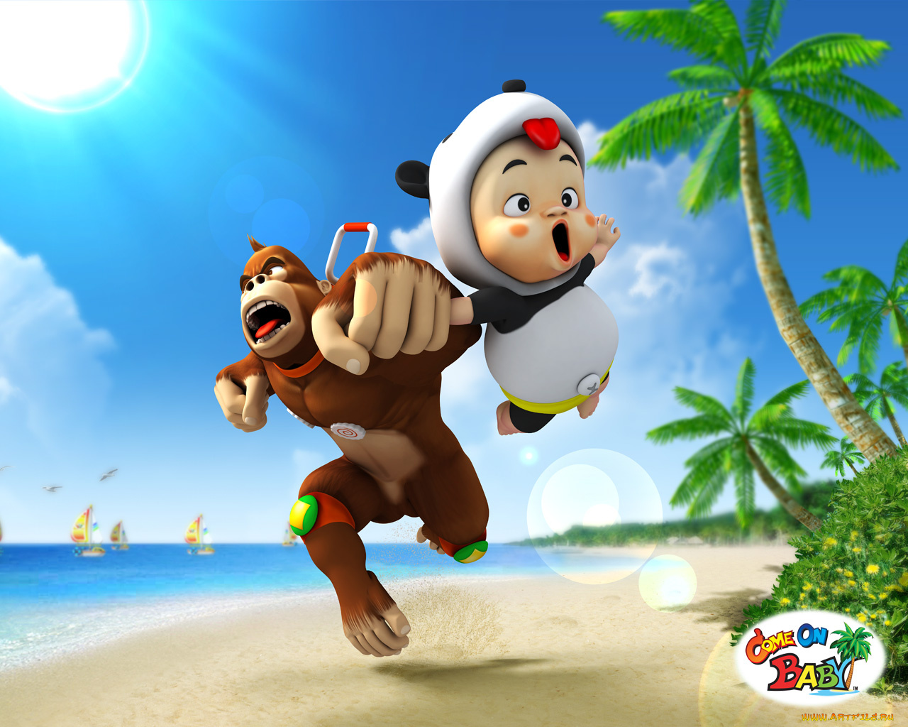 мультфильмы, come, on, babe