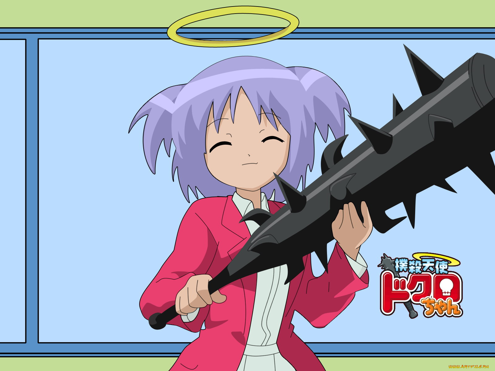 аниме, bokusatsu, tenshi, dokuro, chan