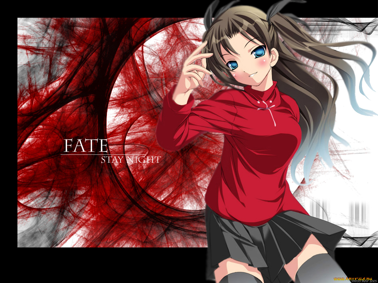 аниме, fate, stay, night