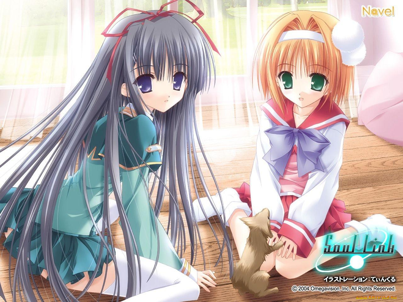 аниме, soul, link