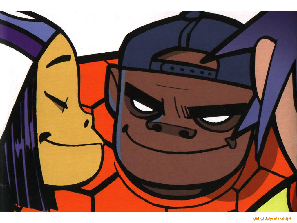 музыка, gorillaz
