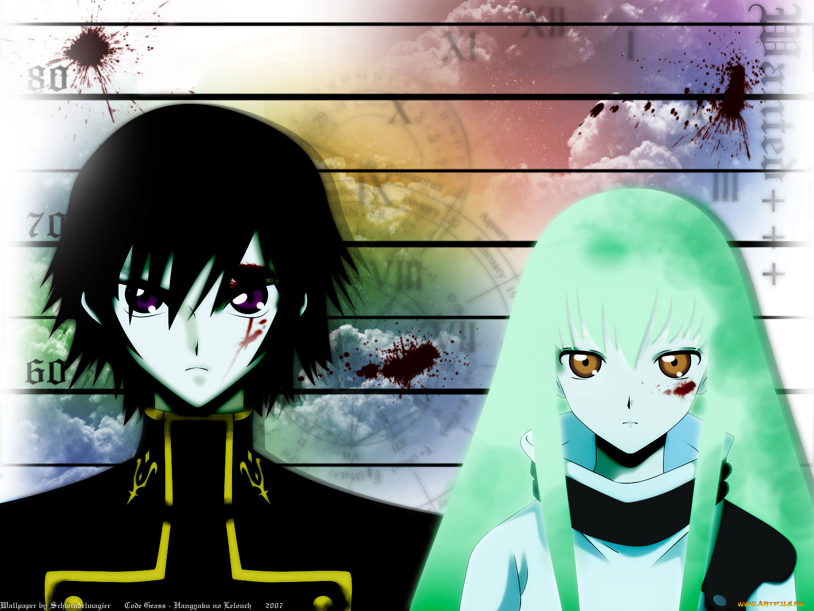 аниме, code, geass