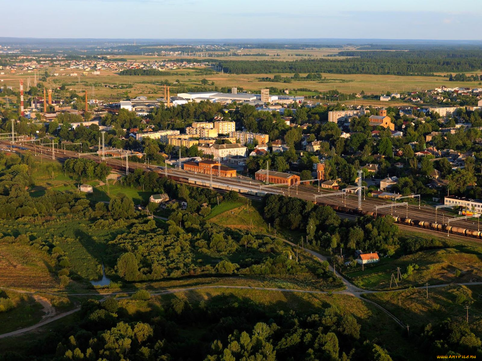 города, пейзажи