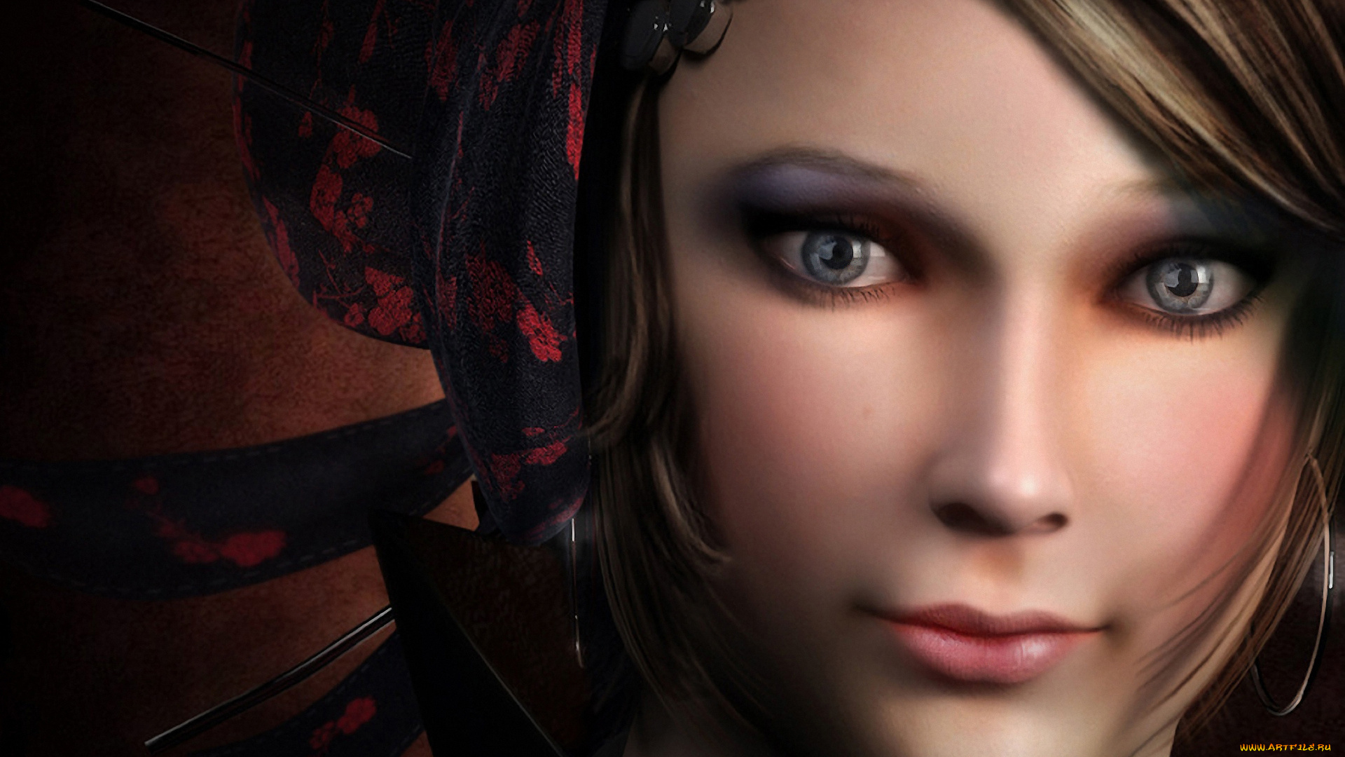 arenus, first, work, фэнтези, девушки