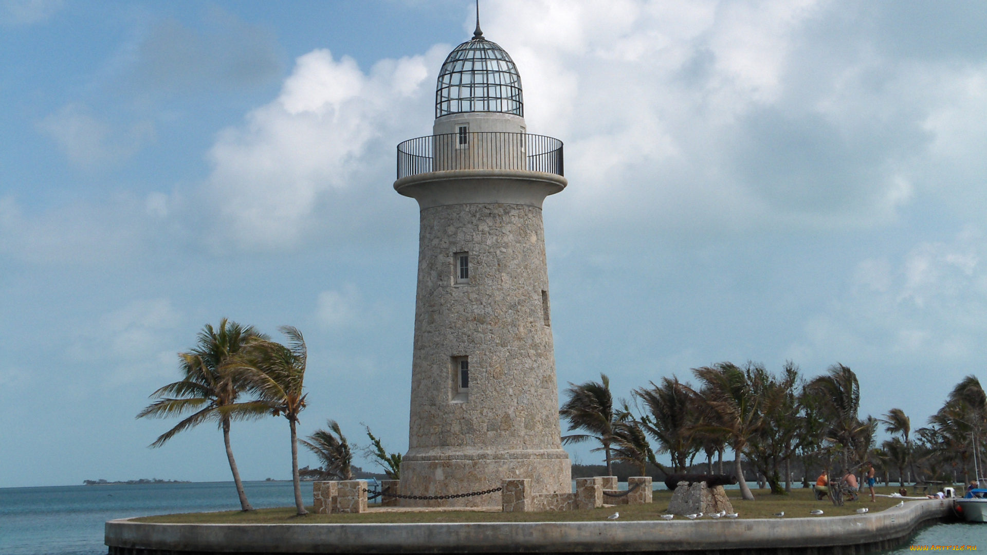 природа, маяки, usa, florida, biscayne, national, park