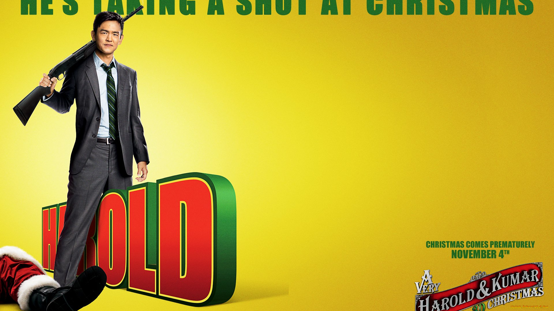 very, harold, and, kumar, 3d, christmas, кино, фильмы, ружье