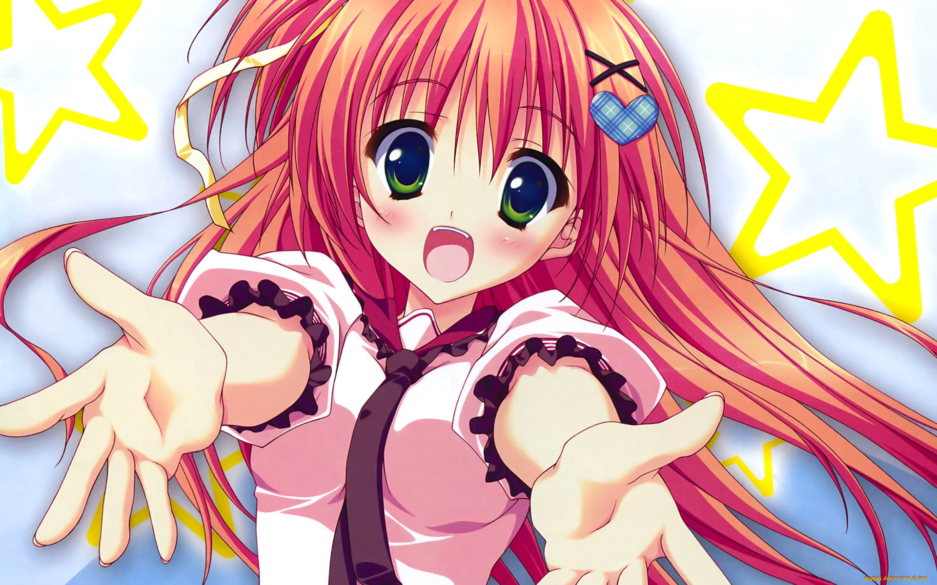 аниме, hoshizora, kakaru, hashi, bridge, to, the, sky