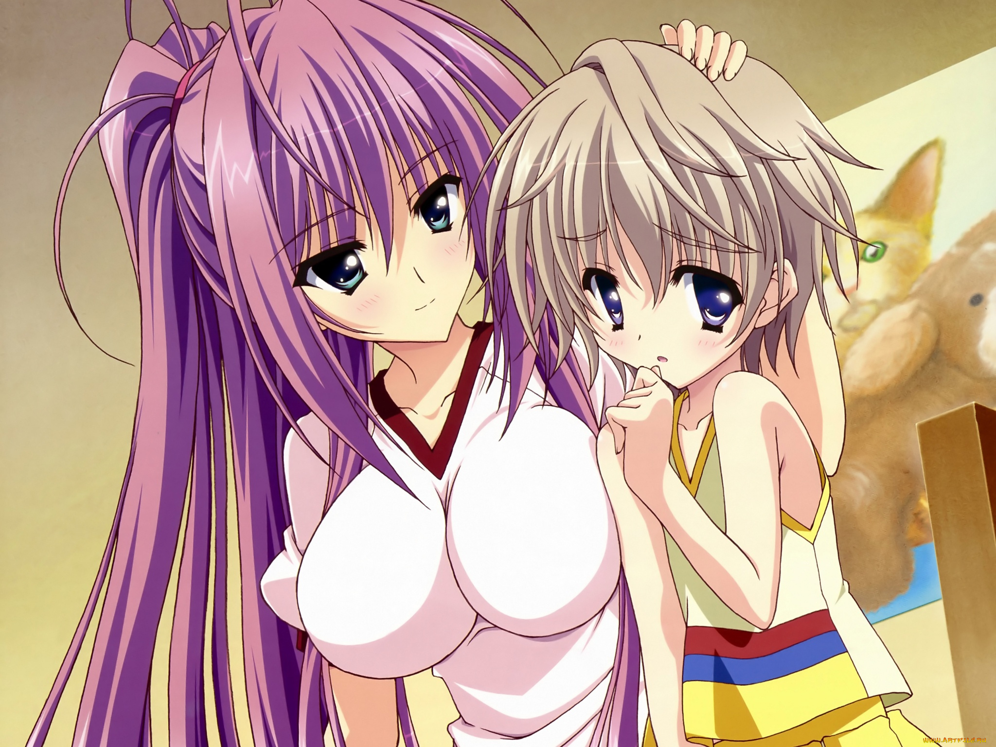 аниме, hoshizora, kakaru, hashi, bridge, to, the, sky