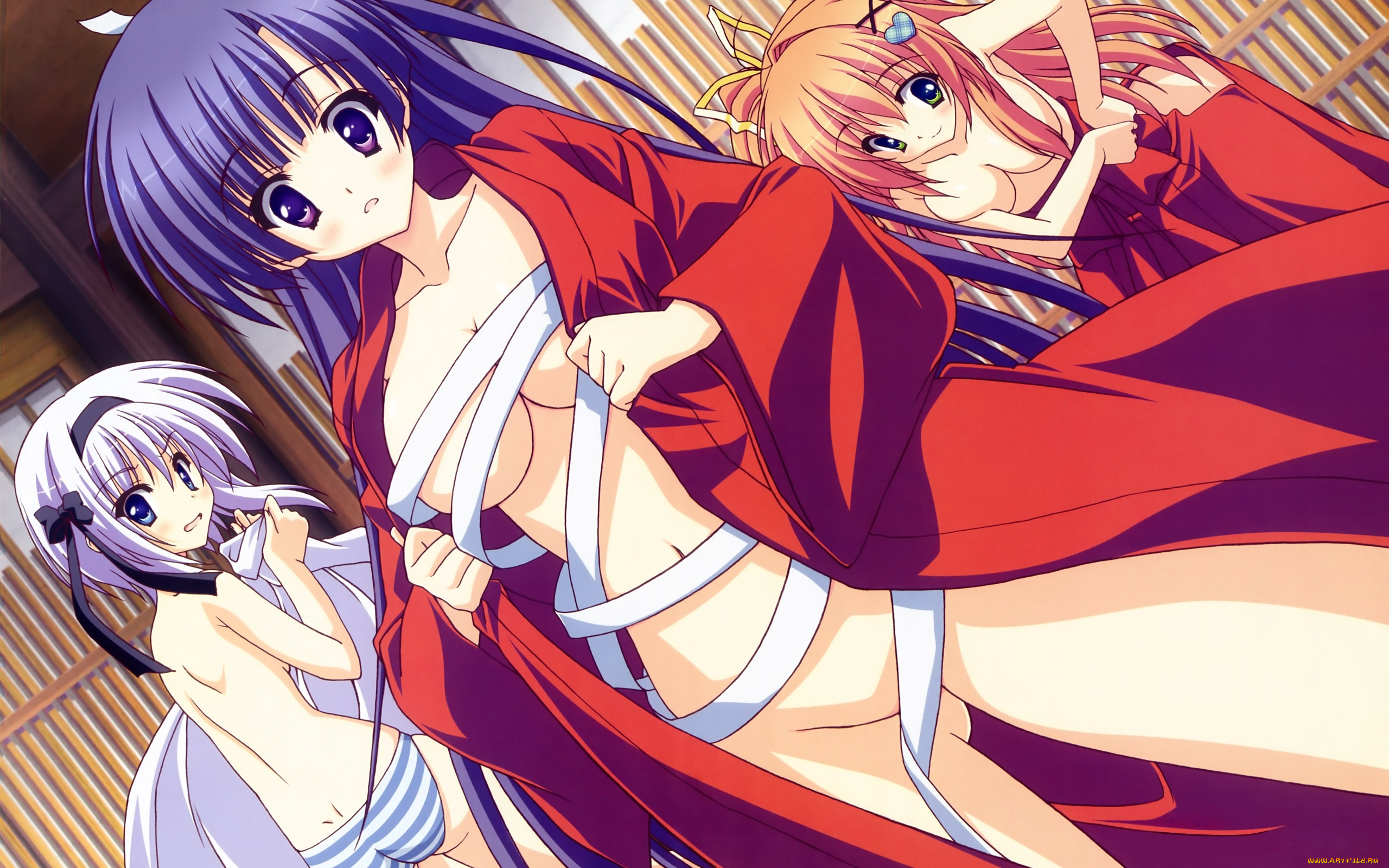 аниме, hoshizora, kakaru, hashi, bridge, to, the, sky