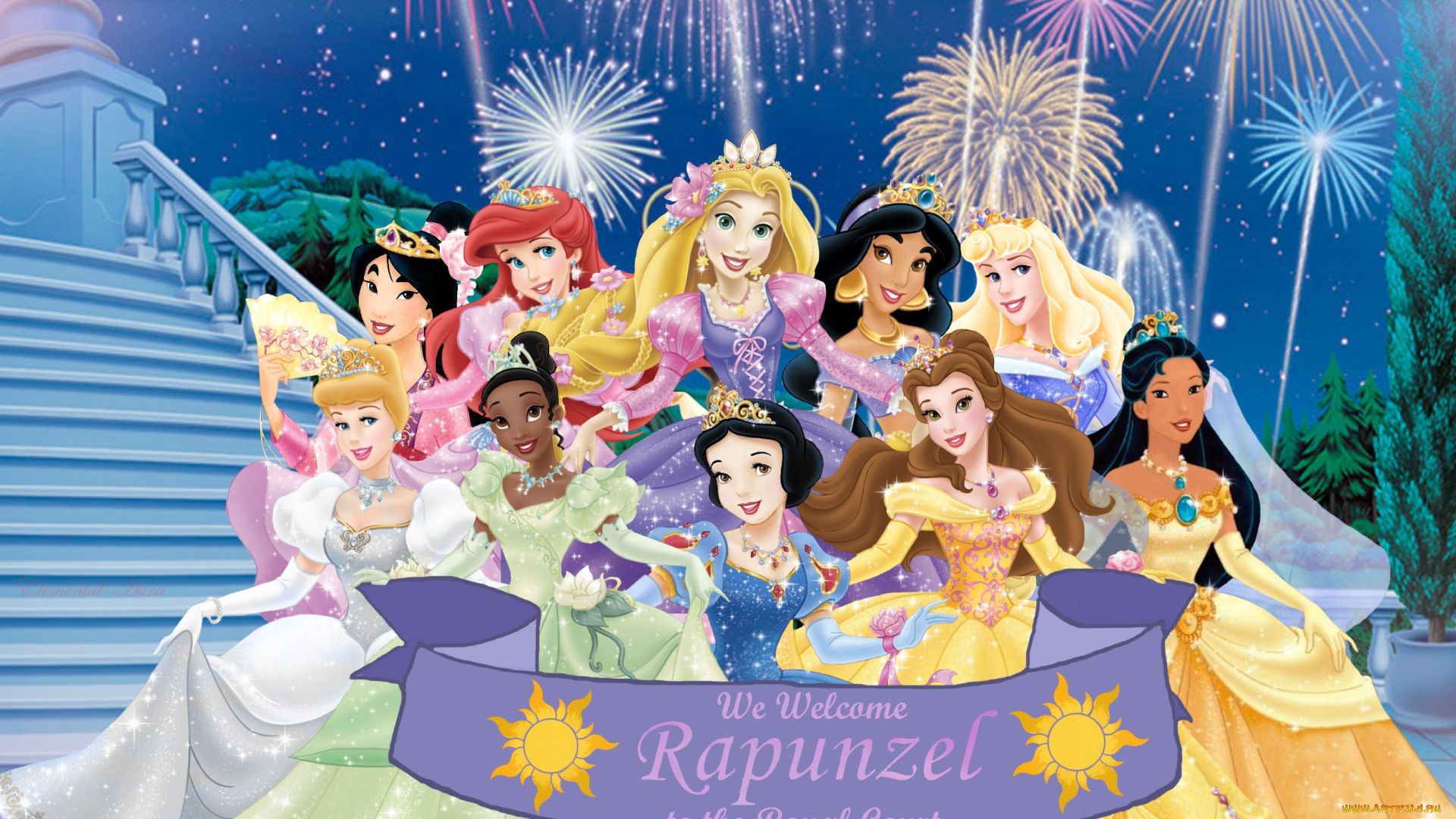 мультфильмы, disney`s, princess, принцессы, диснея