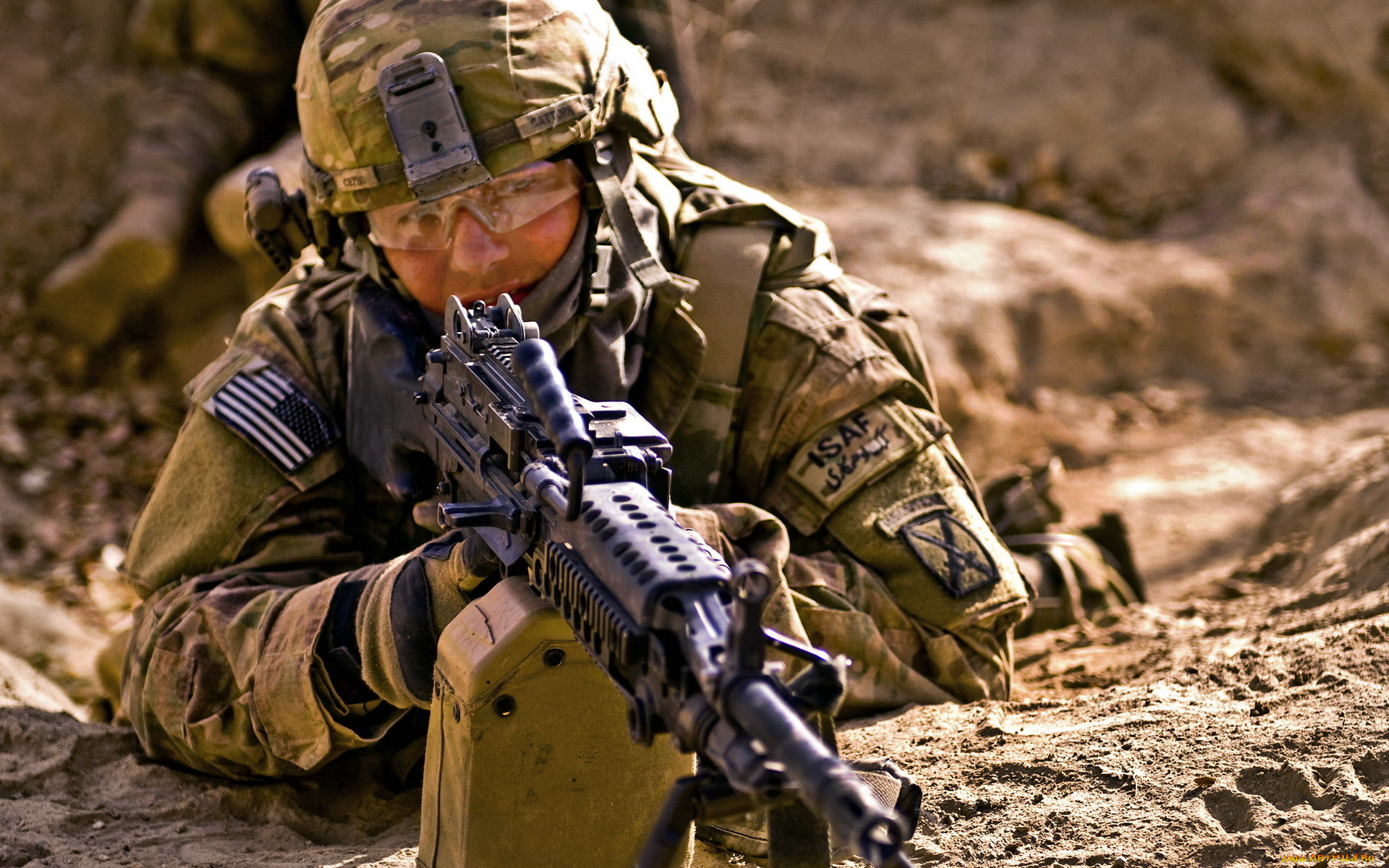 оружие, армия, спецназ, солдат, пулемёт