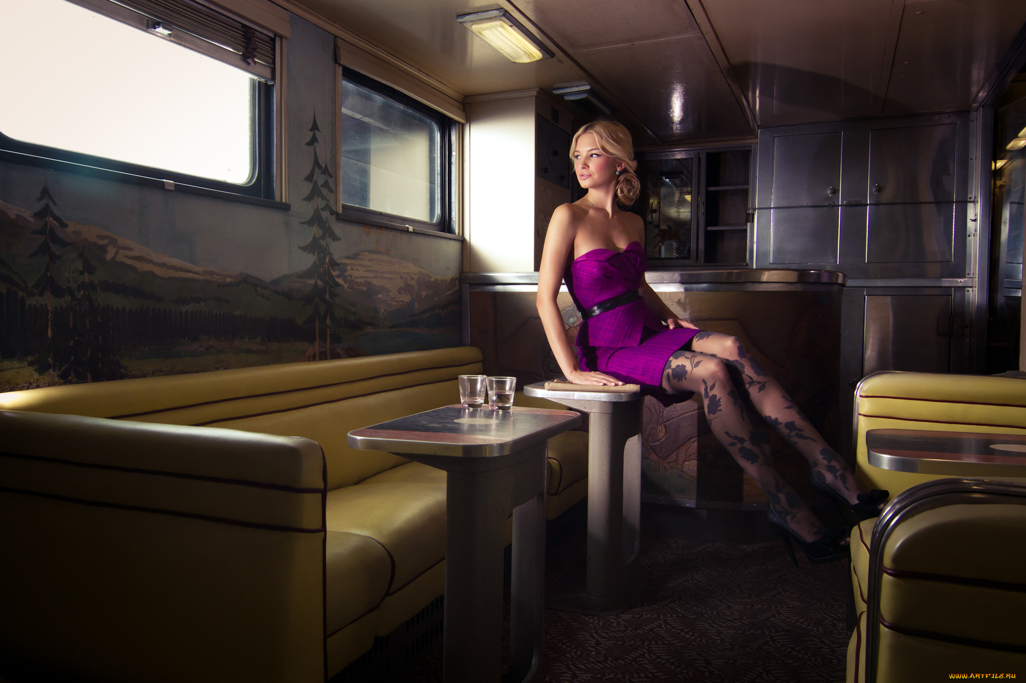 Franziska, Facella, девушки, колготки, туфли