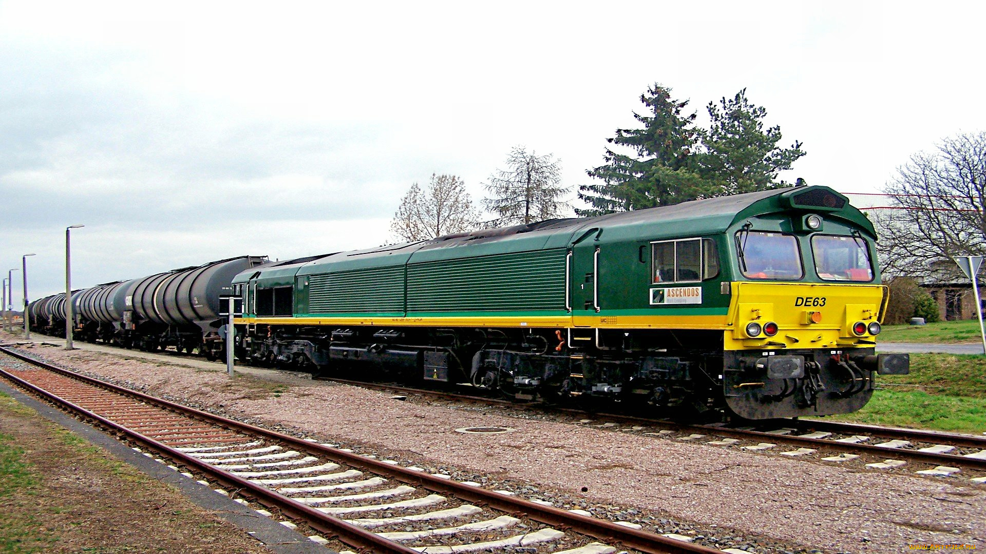 техника, поезда, цистерны, рельсы, локомотив, железная, дорога