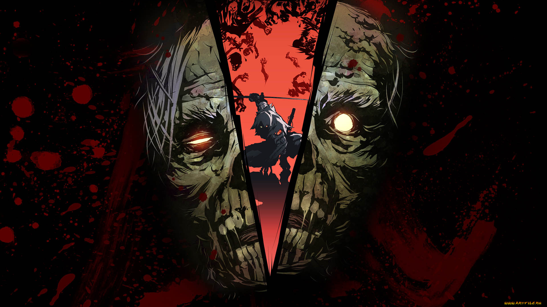 yaiba, ninja, gaiden, видео, игры, нежить