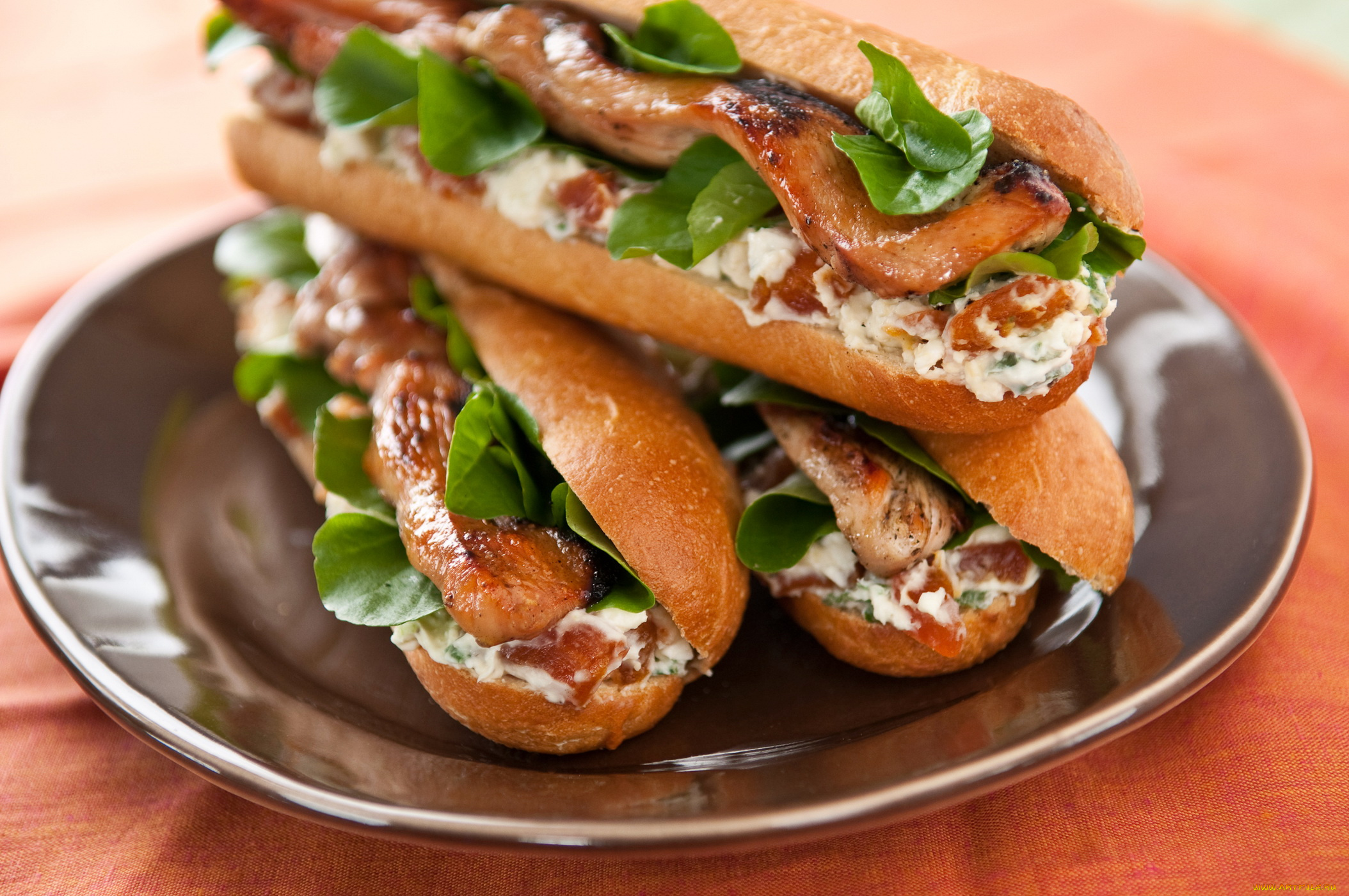 еда, бутерброды, гамбургеры, канапе, соус, зелень, мясо, бутерброд