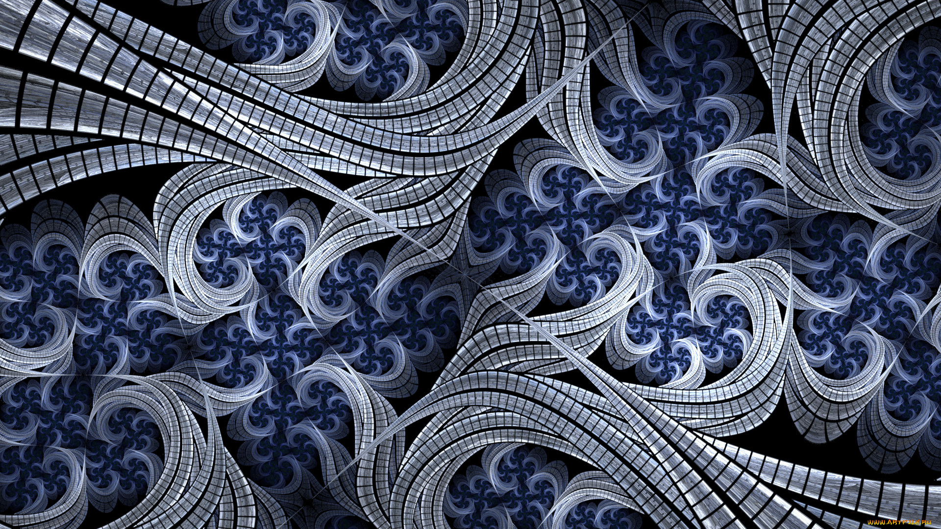 3д, графика, фракталы, , fractal, фон, узор, цвета