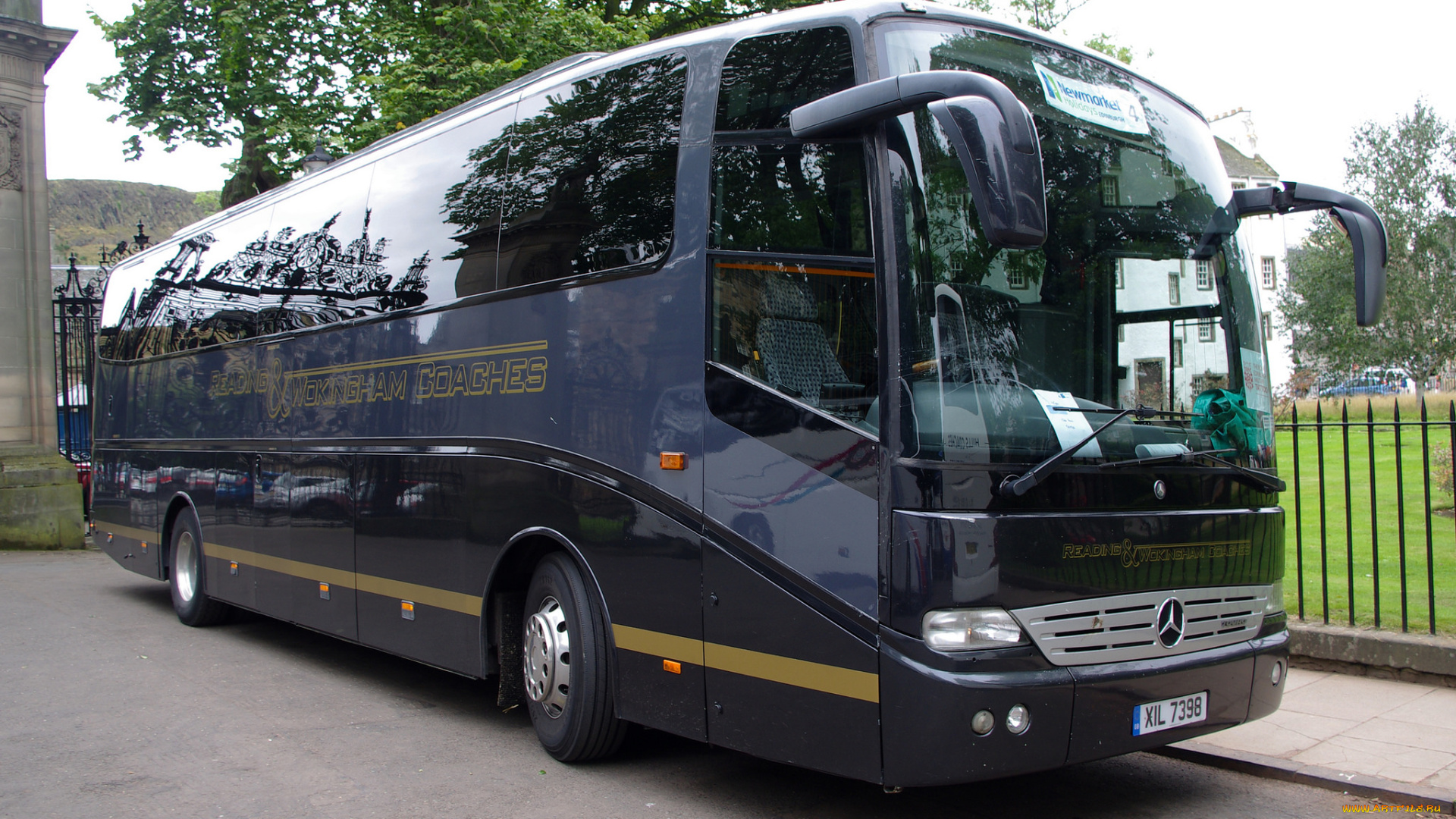 автомобили, автобусы, туристический, автобус