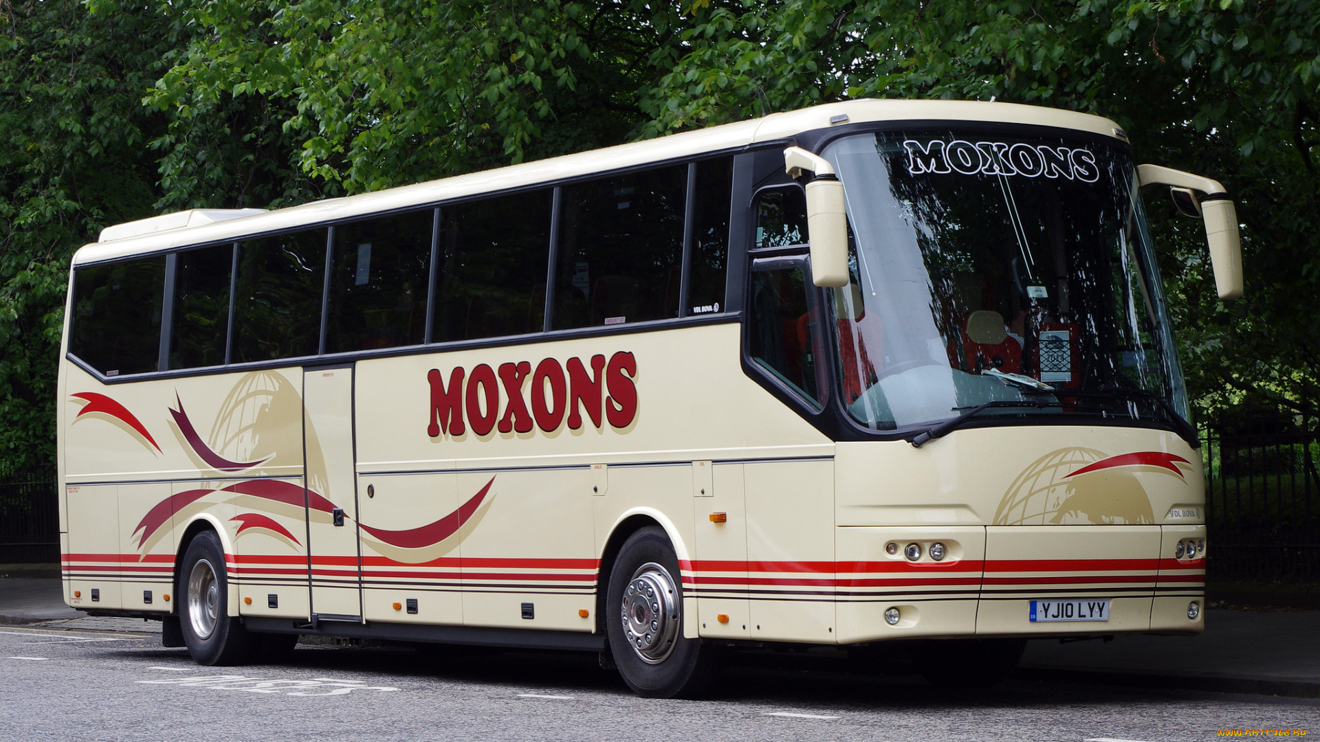 автомобили, автобусы, туристический, автобус