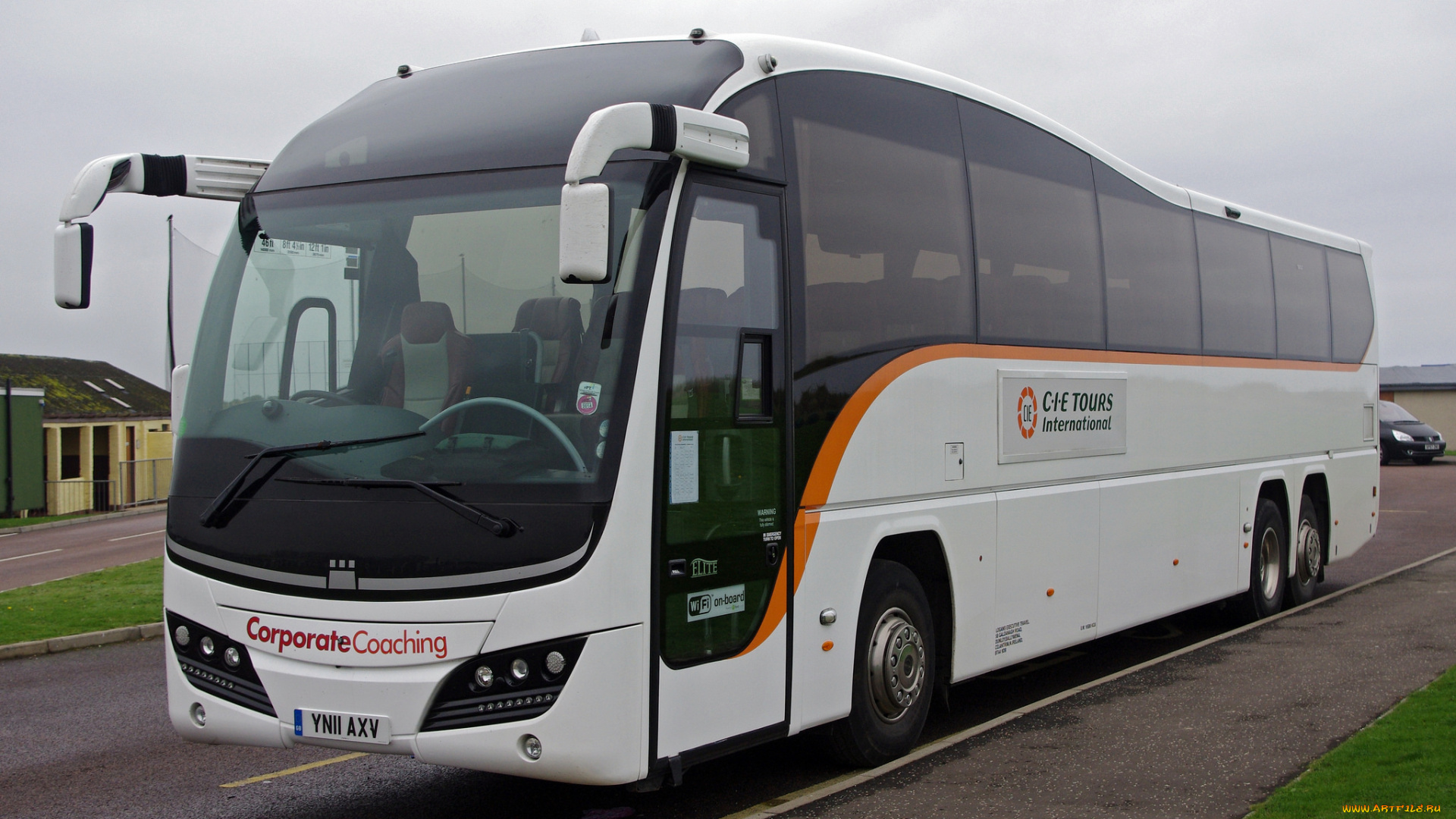 автомобили, автобусы, туристический, автобус