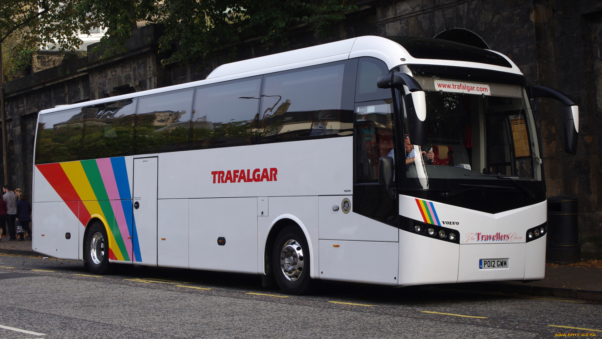 автомобили, автобусы, туристический, автобус