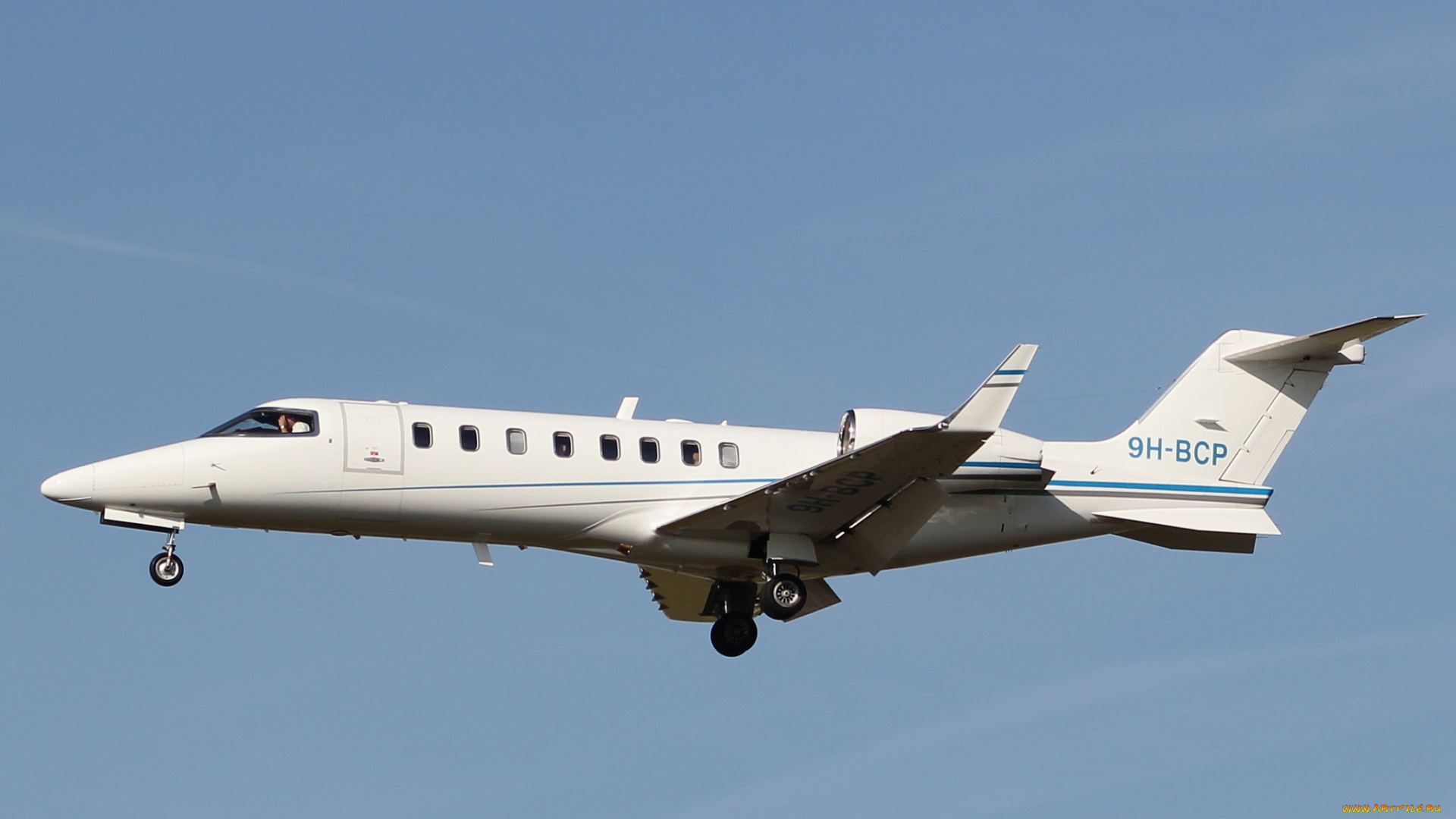 learjet, 45, авиация, пассажирские, самолёты, полет, небо, авиалайнер