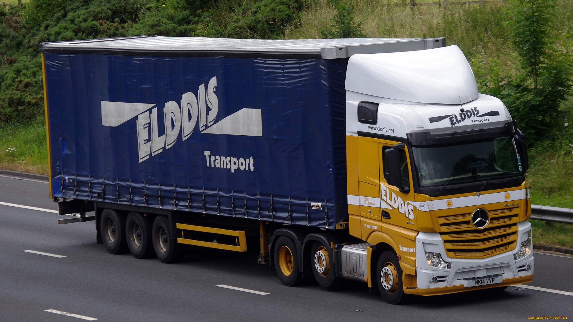 mercedes, actros, 2545, автомобили, mercedes, trucks, тяжелый, седельный, грузовик, тягач