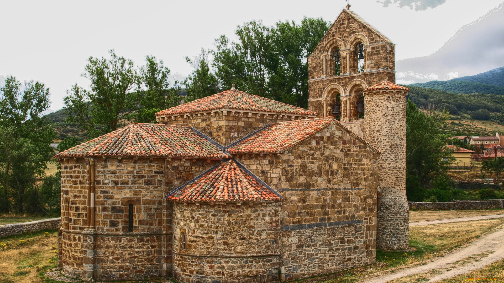 salvador, de, cantamuda, испания, города, -, здания, , дома, salvador, de, cantamuda, испания, дома