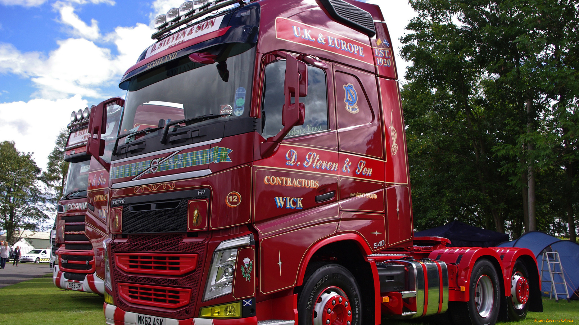 volvo, fh, автомобили, volvo, trucks, , выставка, улица, тягач, седельный, тяжелый, грузовик