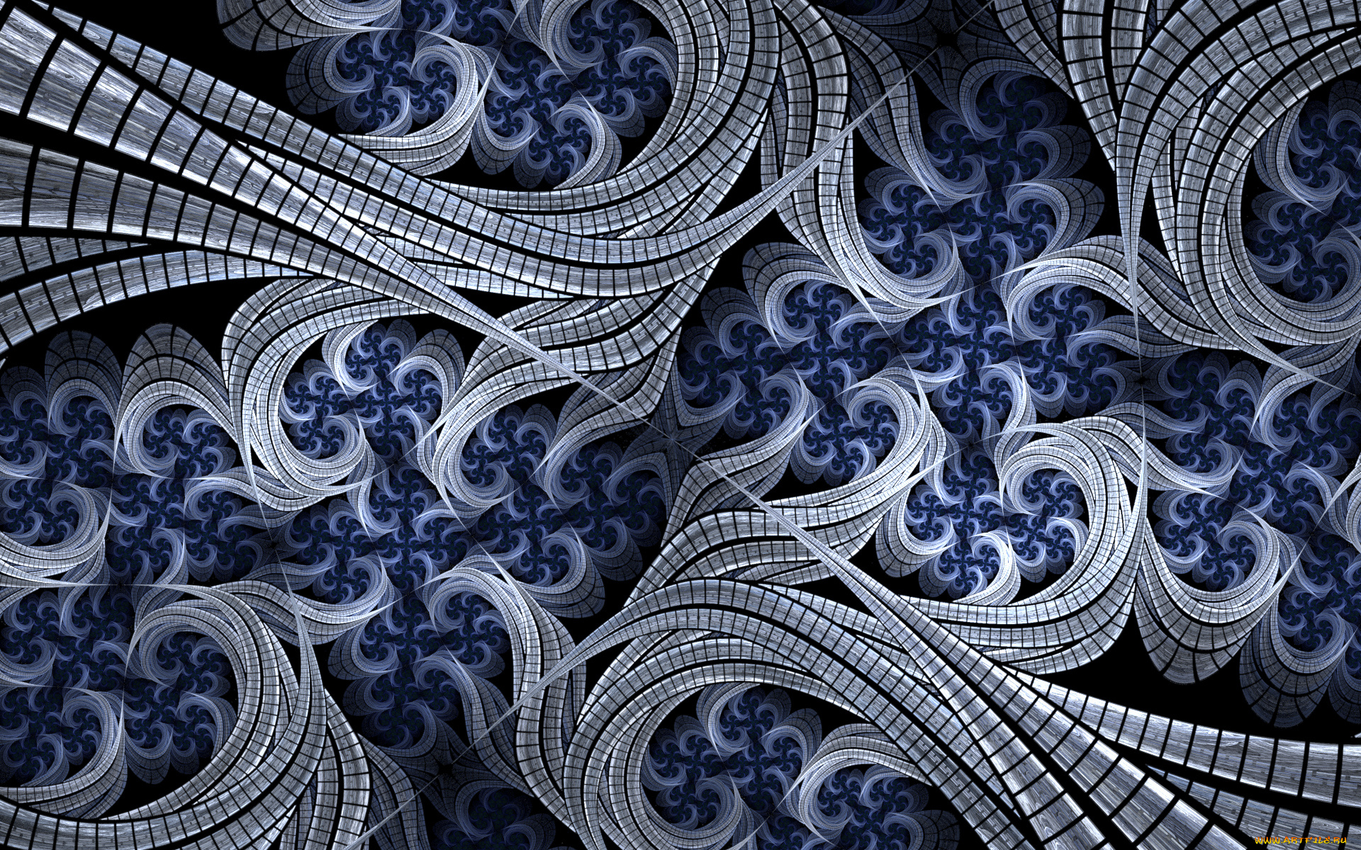 3д, графика, фракталы, , fractal, фон, узор, цвета