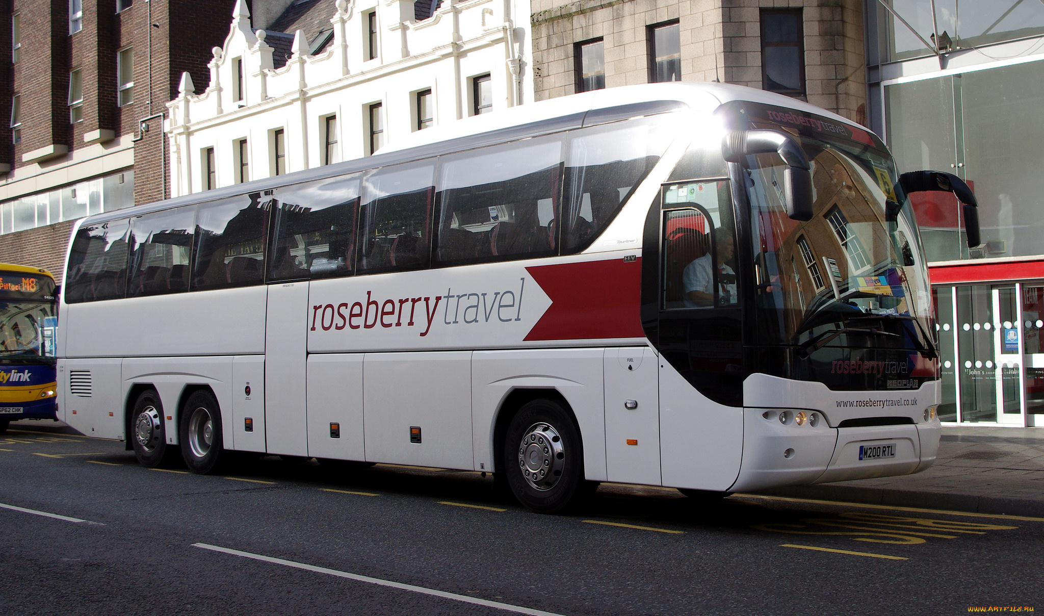 автомобили, автобусы, туристический, автобус