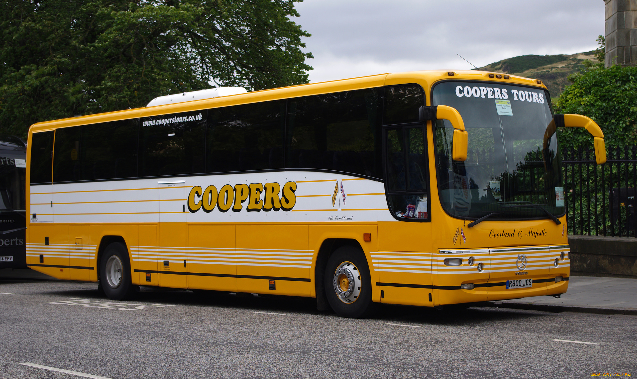 автомобили, автобусы, туристический, автобус